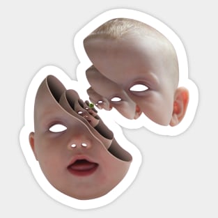 Apple of my eye Sticker